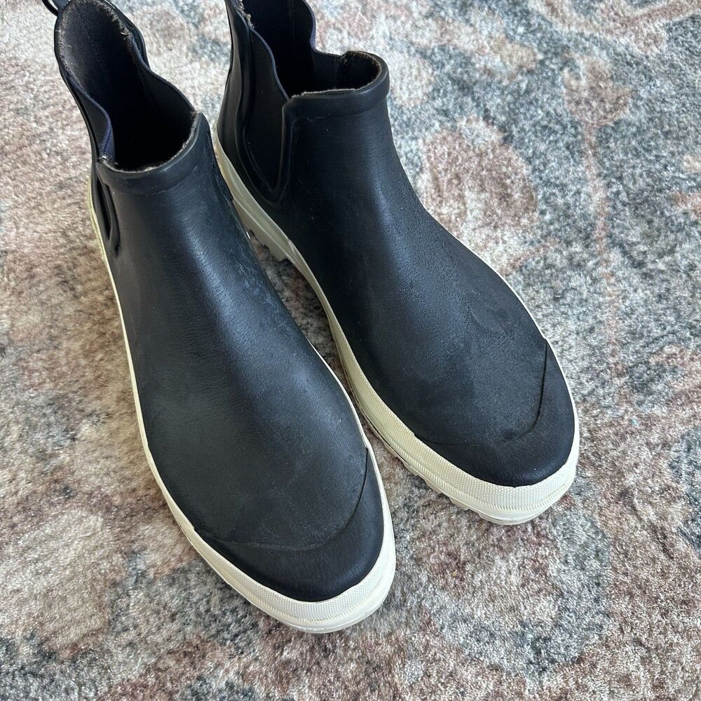 Stutterheim Novesta Chelsea Rainwalker Boots Size 42 Mens 9 Women's 11 Black - Picture 5 of 9
